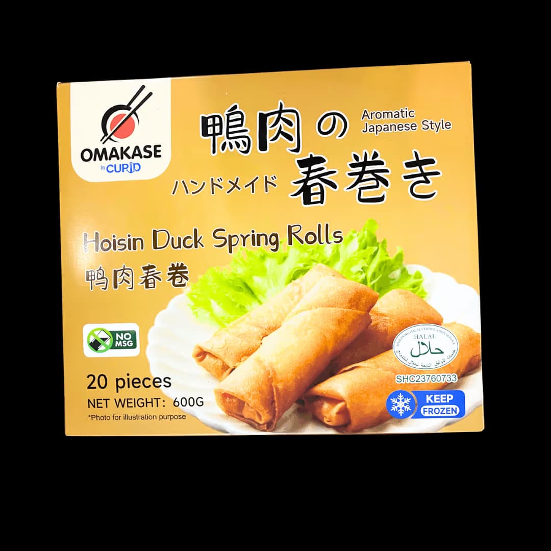 Hoisin Duck Spring Rolls