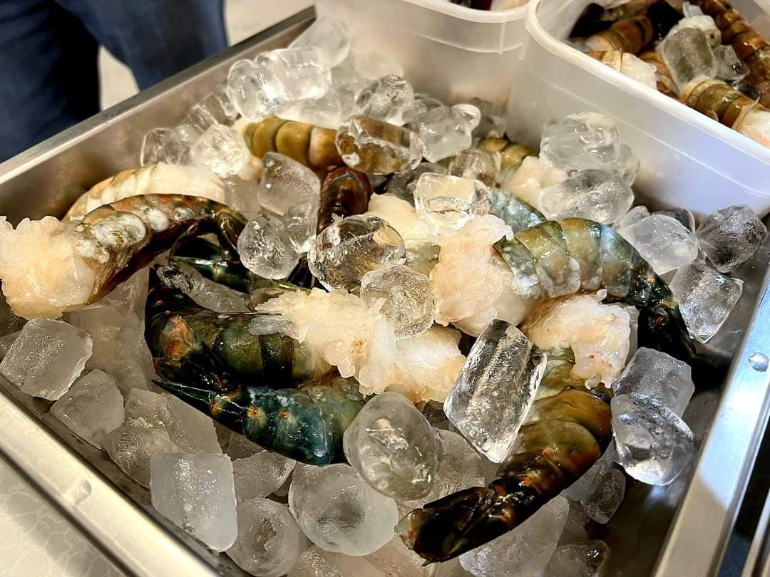 BLOCK HEADLESS KING PRAWN Think GG Cash & Carry